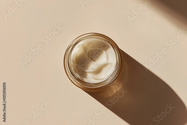 Obraz Moisturizing face cream in a jar
