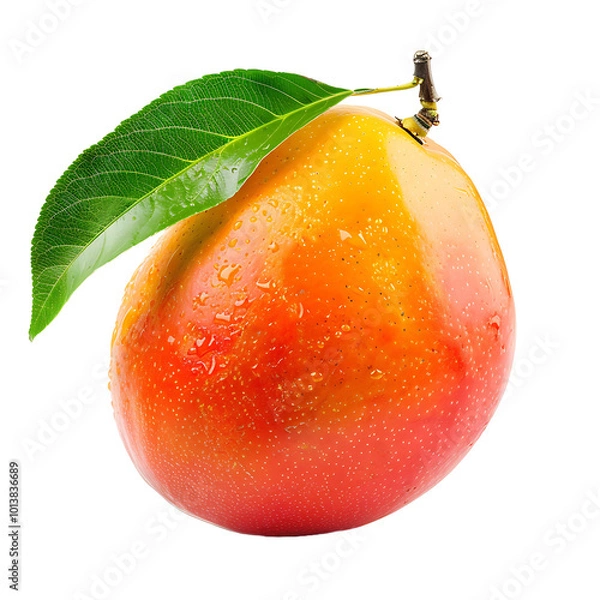 Obraz Mango isolated on transparent background