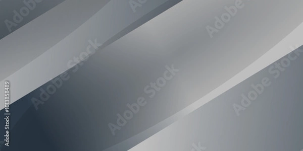 Fototapeta Abstract black and grey minimal geometric elegant white background with shiny lines. Modern abstract black and white background with bright stripes.abstract background for desktop wallpaper and banner