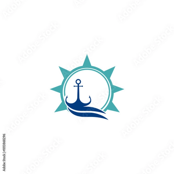 Obraz Anchor icon Logo