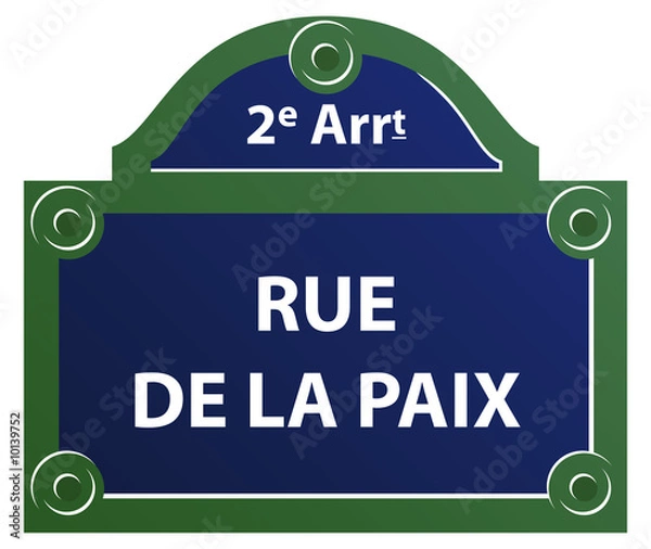 Obraz Rue de la paix