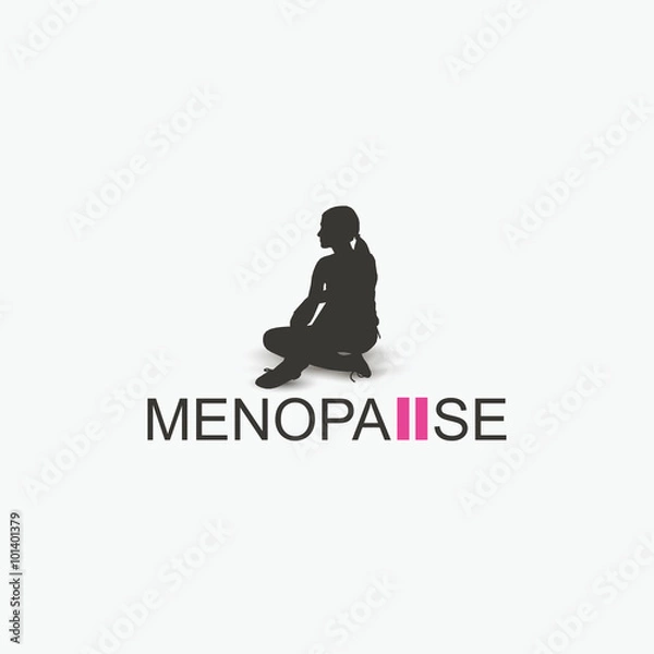 Obraz Menopause symbol