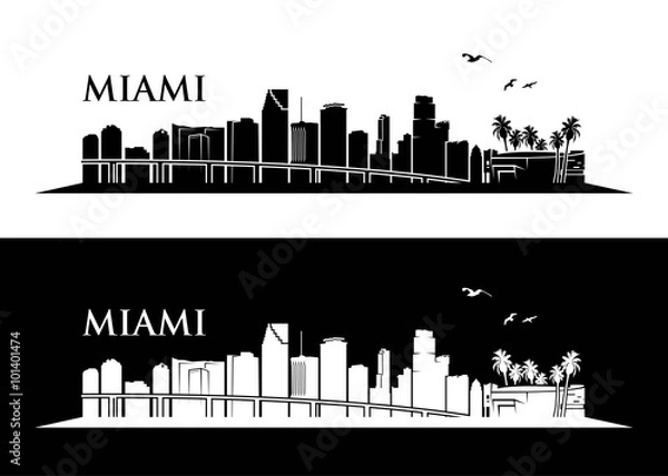 Obraz Panoramę Miami