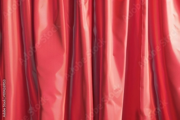 Fototapeta red curtain background