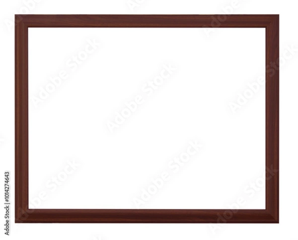 Obraz Old teak picture frame