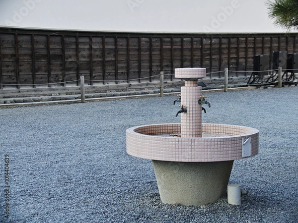 Obraz 古い水飲み場