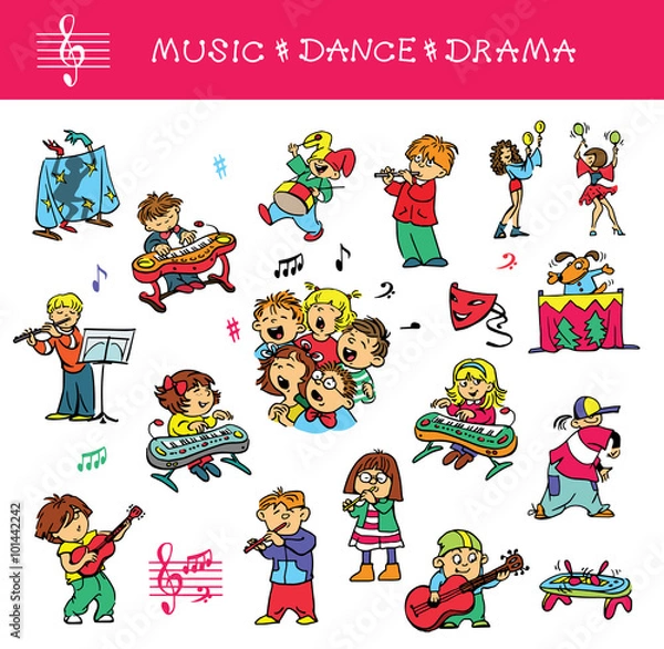 Fototapeta Musicians