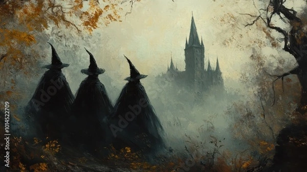 Fototapeta Halloween Backdrop