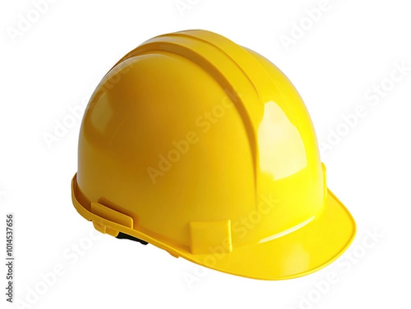 Fototapeta construction helm on transparent background