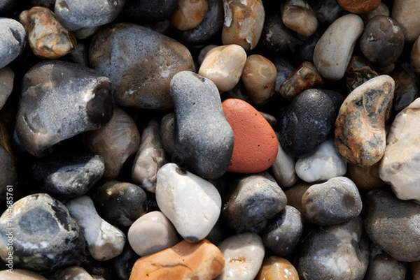 Fototapeta galets de couleurs