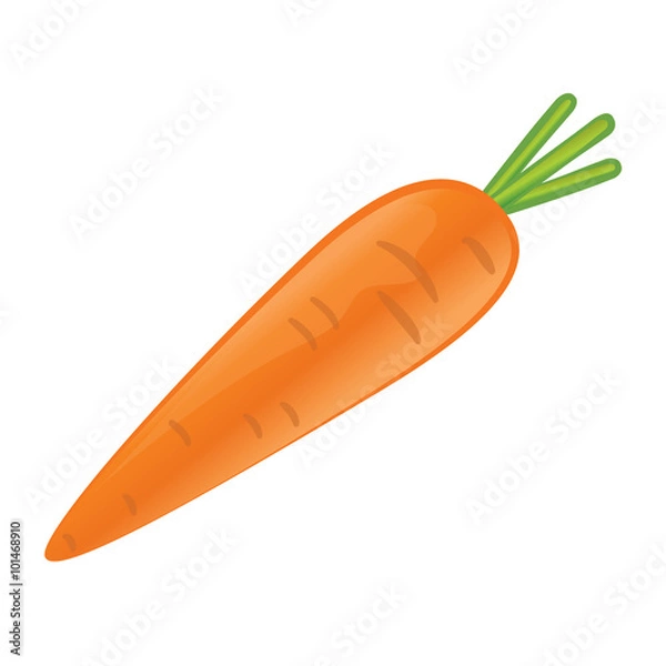 Fototapeta иконка морковь