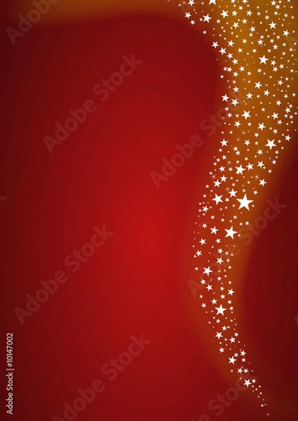 Obraz Weihnachten Sterne Rot