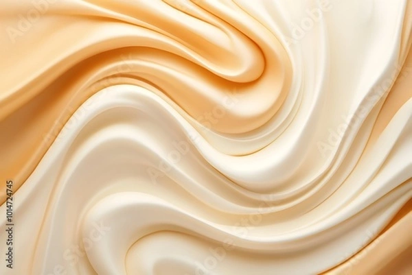 Fototapeta Swirling Harmonious Balance of Converging and Diverging Forms in Abstract Geometric Composition