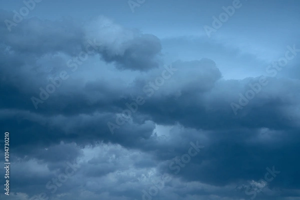 Fototapeta Sky with dramatic clouds