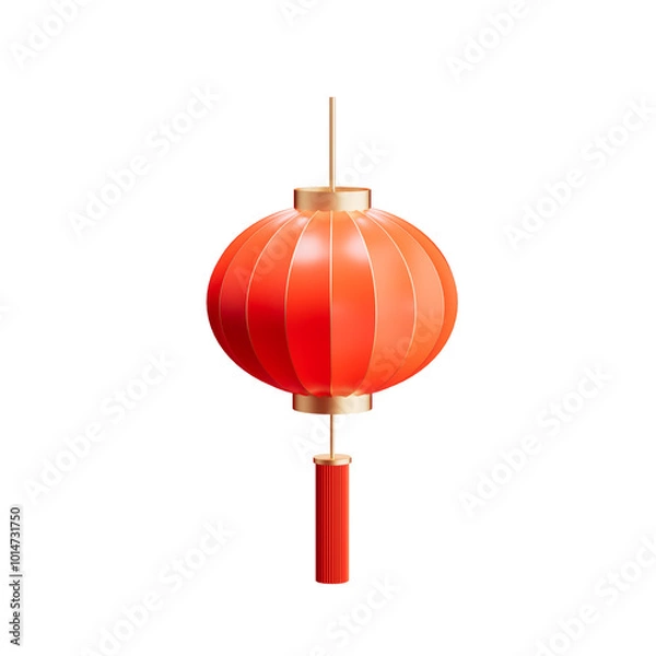Obraz 3d rendering chinese style lantern element