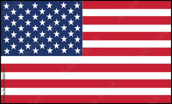 Fototapeta FLAG OF USA