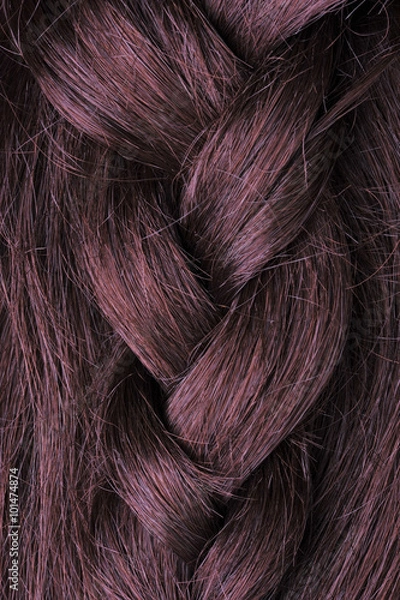 Fototapeta Hair braid
