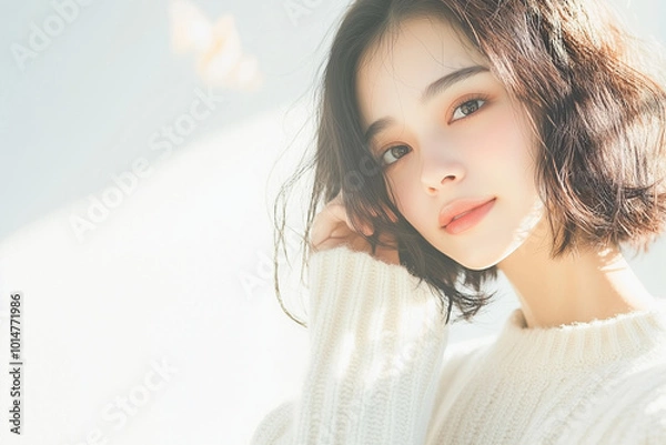 Obraz 美しい日本人女性モデル 19