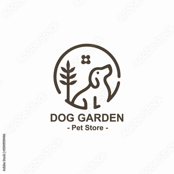 Obraz Dog Garden