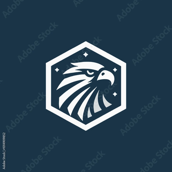 Obraz Eagle Dark Blue