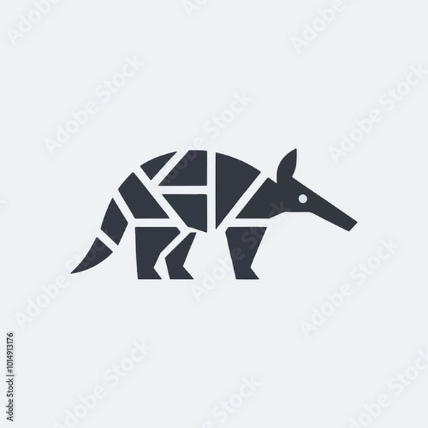 Obraz Animal Aadvark Logo