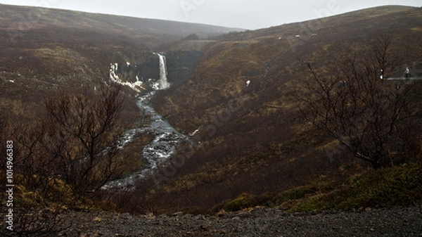 Obraz Skaftafell  Svartifoss