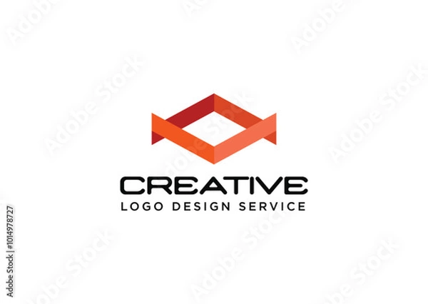 Fototapeta Coder Logo, programmer logo or box logo