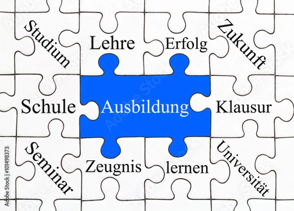 Fototapeta Ausbildung