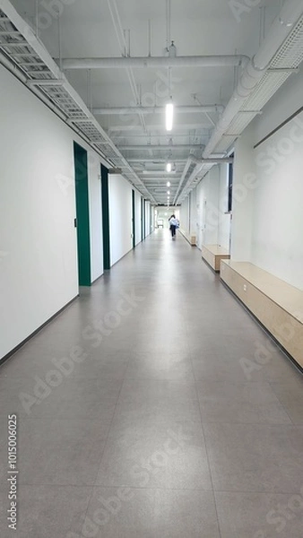 Obraz corridor in school