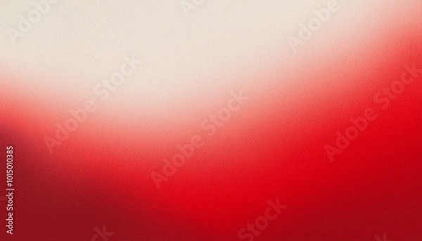 Obraz Grainy gradient background red white retro noise texture summer banner poster backdrop design