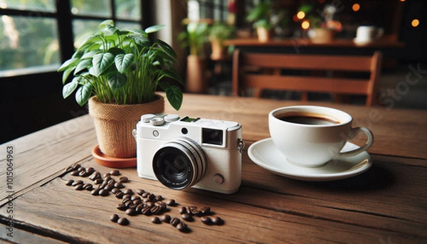 Obraz 白いカメラ４