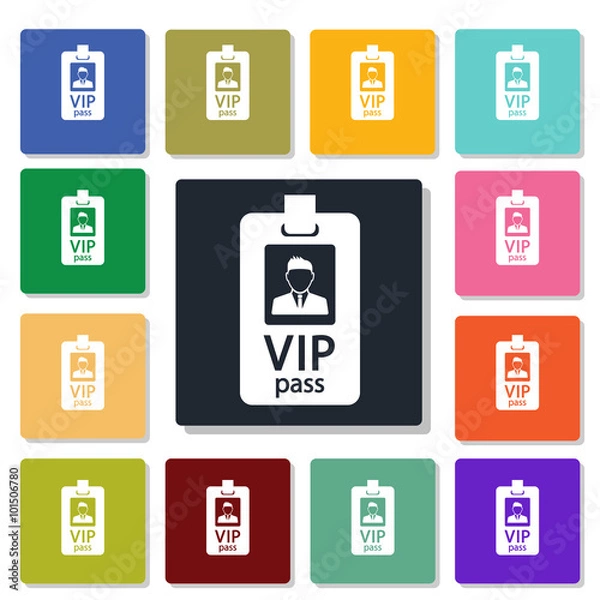 Fototapeta VIP guest icon