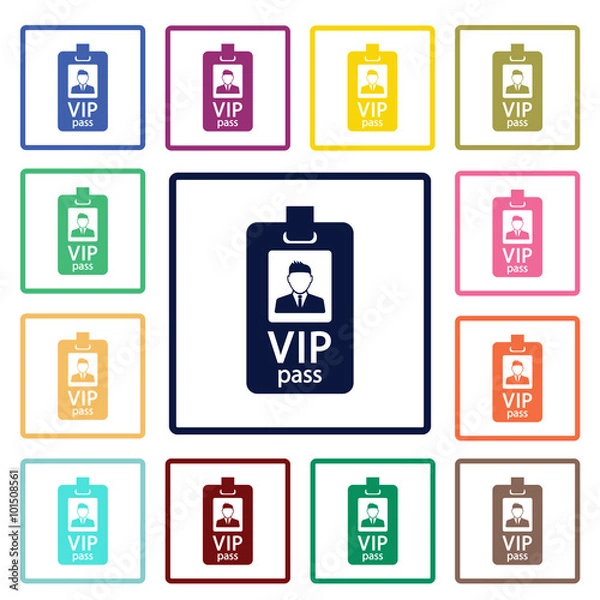 Fototapeta VIP guest icon