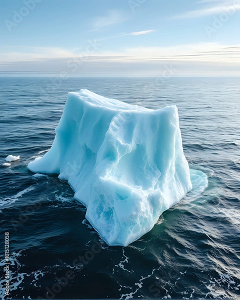 Obraz iceberg de glace dans l'océan