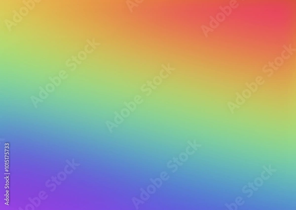 Obraz Abstract blurred gradient pastel background in bright colors. Rainbow colors background. nobody, gradient, free space for text	.brush painting pastel color texture abstract background pattern design 