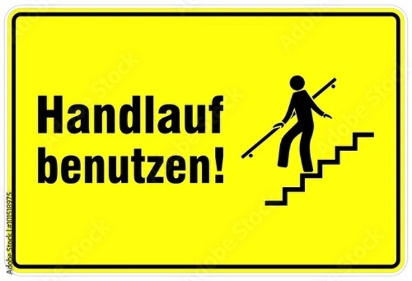 Obraz Handlauf benutzen #1