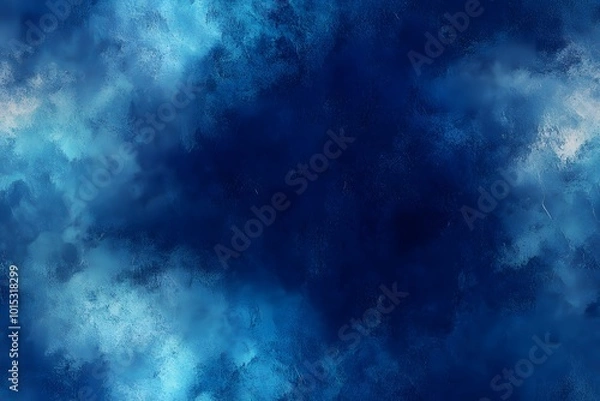 Fototapeta Blue texture abstract fading into the dark