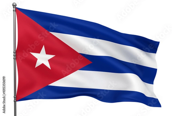 Obraz Cuban flag