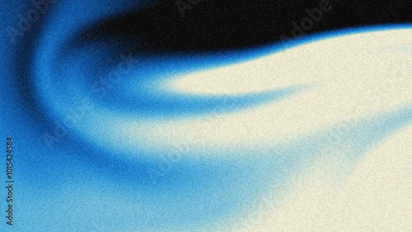 Obraz Abstract background grainy texture. Wallpaper. Blue gradient mix horizontal background.