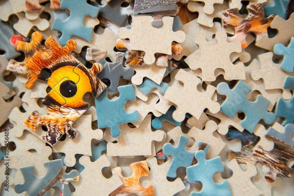 Obraz jigsaw puzzle pieces