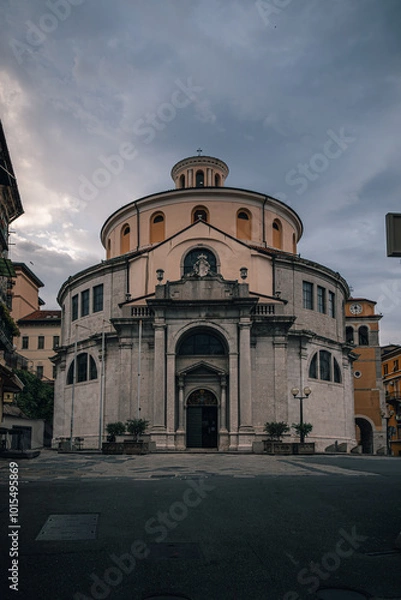 Obraz Rijeka Croatia 25.06.24 The St Vitus Cathedral is a Catholic cathedral in Rijeka