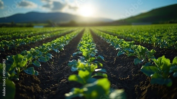 Fototapeta Exploring the potential of alternative energy sources, the report emphasizes efficiency and sustainability.