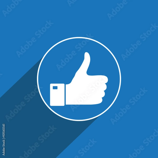 Fototapeta Like icon