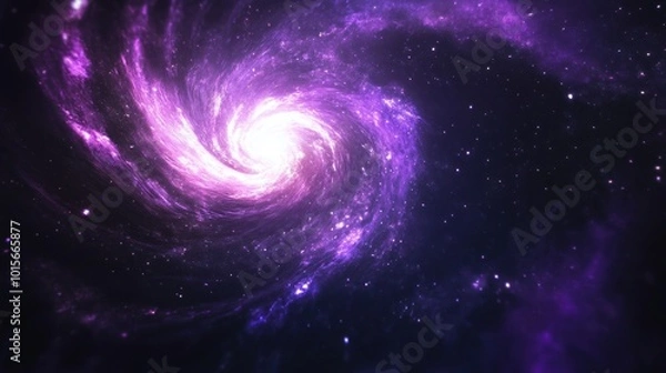 Fototapeta Spiral Galaxy in Deep Space