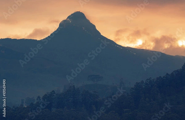 Fototapeta Adam's peak