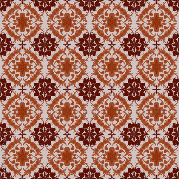 Obraz seamless pattern with elements