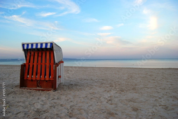Obraz Strandkorb auf Rügen