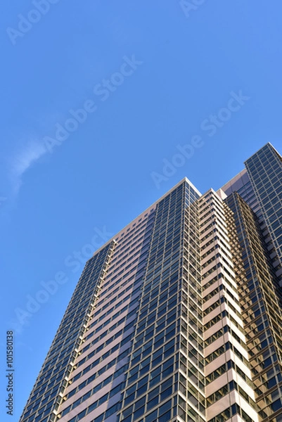 Fototapeta 高層ビルと空