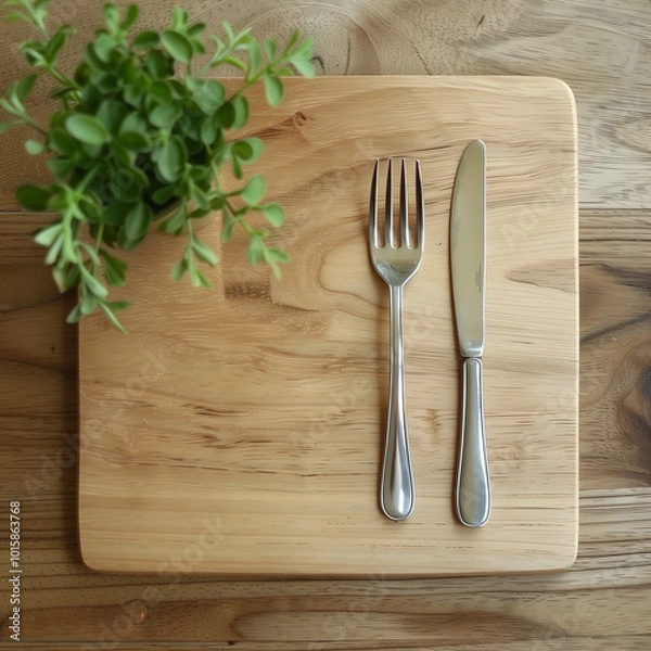 Obraz Table for food without the plate