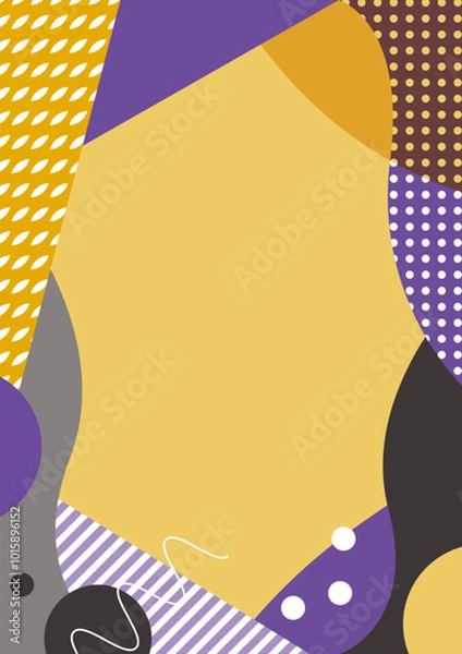 Obraz Japanese modern frame background material-Halloween